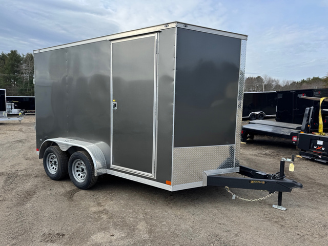 2026 COVERED WAGON 7x12 Enclosed 7K Cargo Trailer w/Extra Height & Ra in Loudon, NH