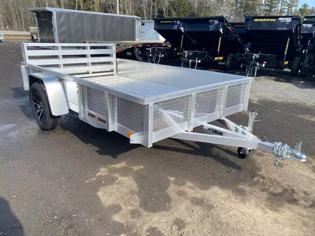 2027 SPORT HAVEN 6x10 Deluxe 3K Aluminum Utility w/Fold Flat Rear R in Loudon, NH