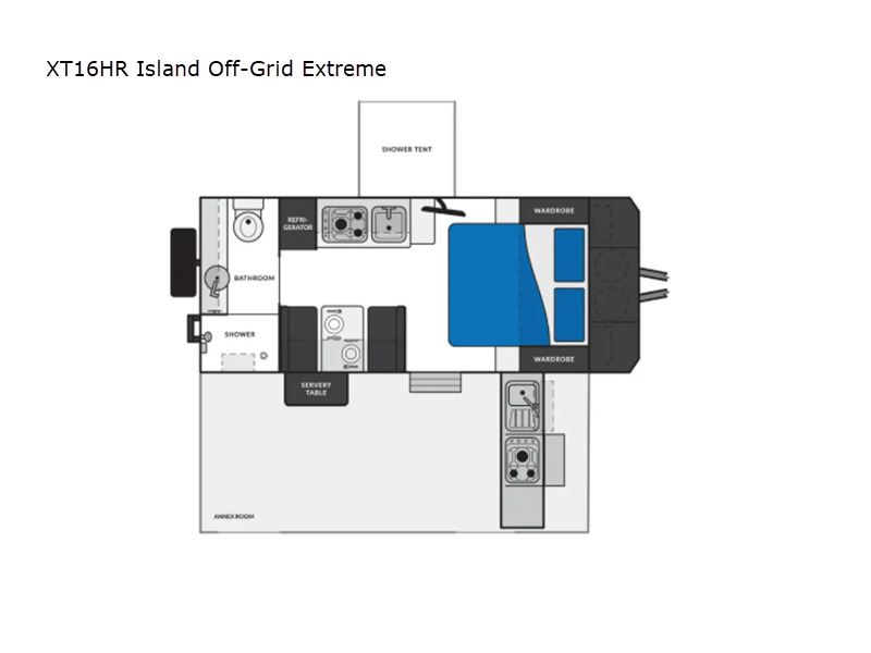 2027 Mdc Usa XT Expedition Series XT16HR Island Off-Grid Extreme in lindon UT