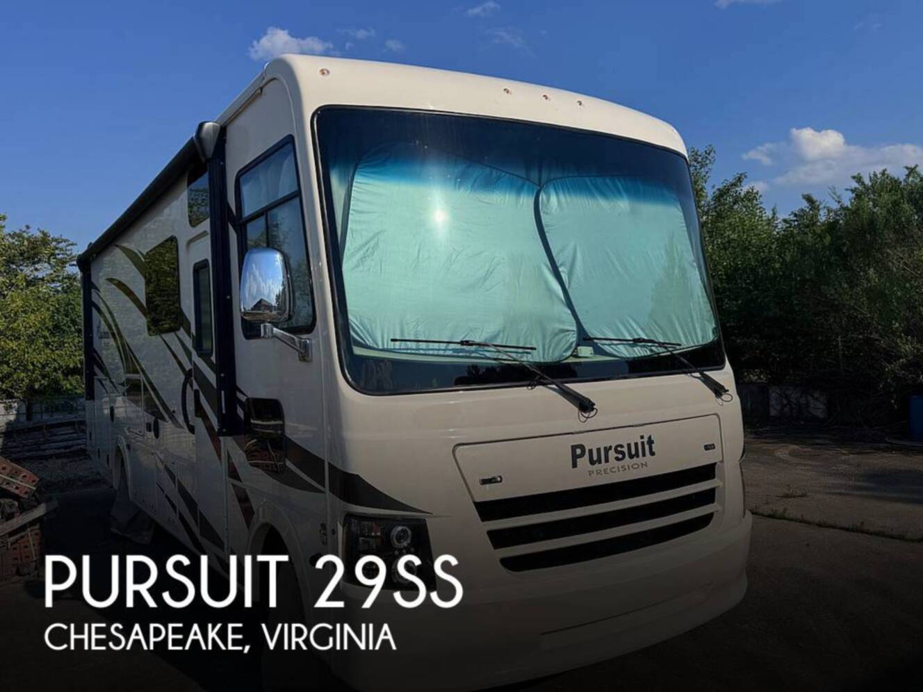 A photo of this 2019 Coachmen Pursuit 29SS