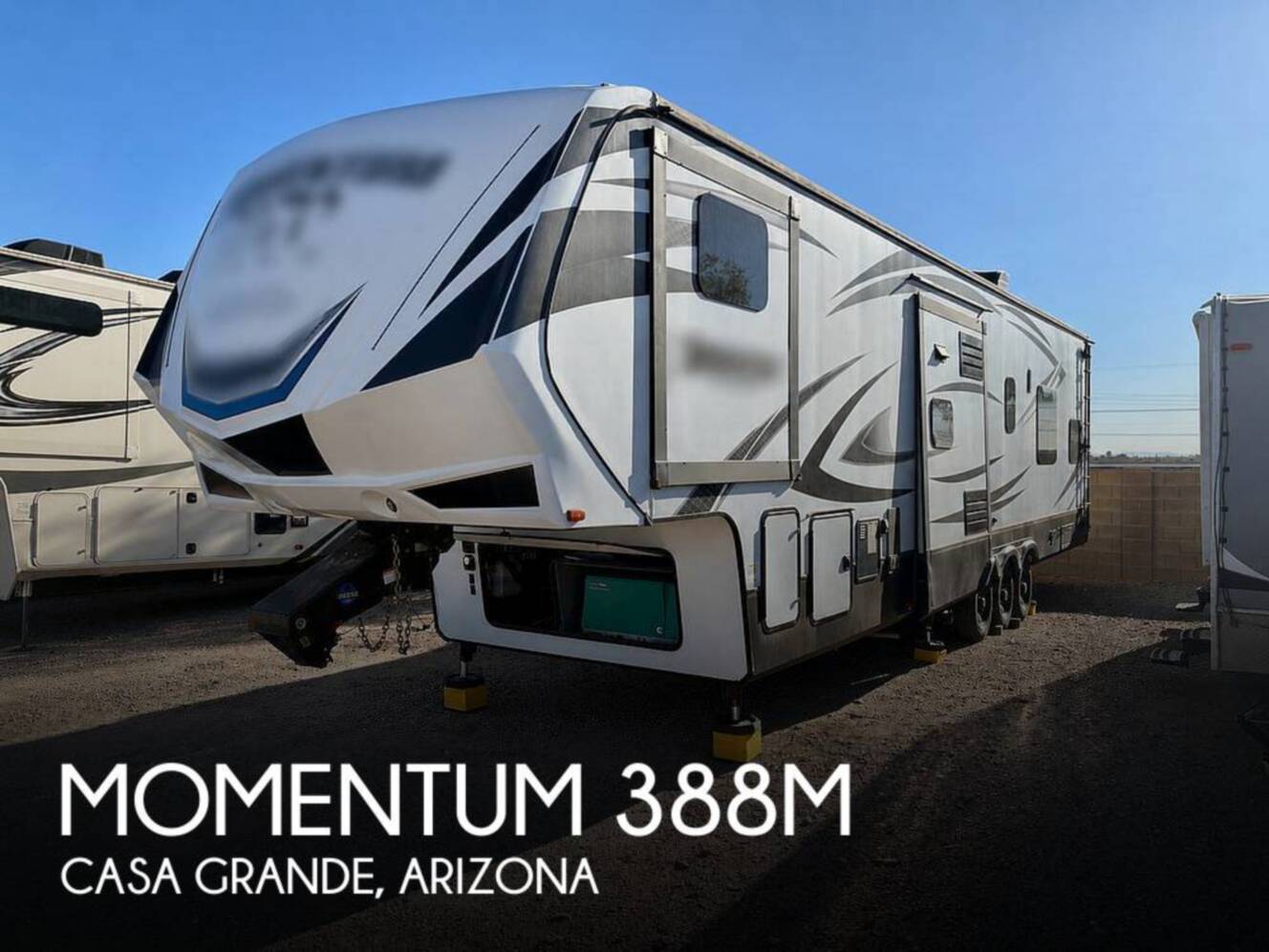 A photo of this 2015 Grand Design Momentum 388M
