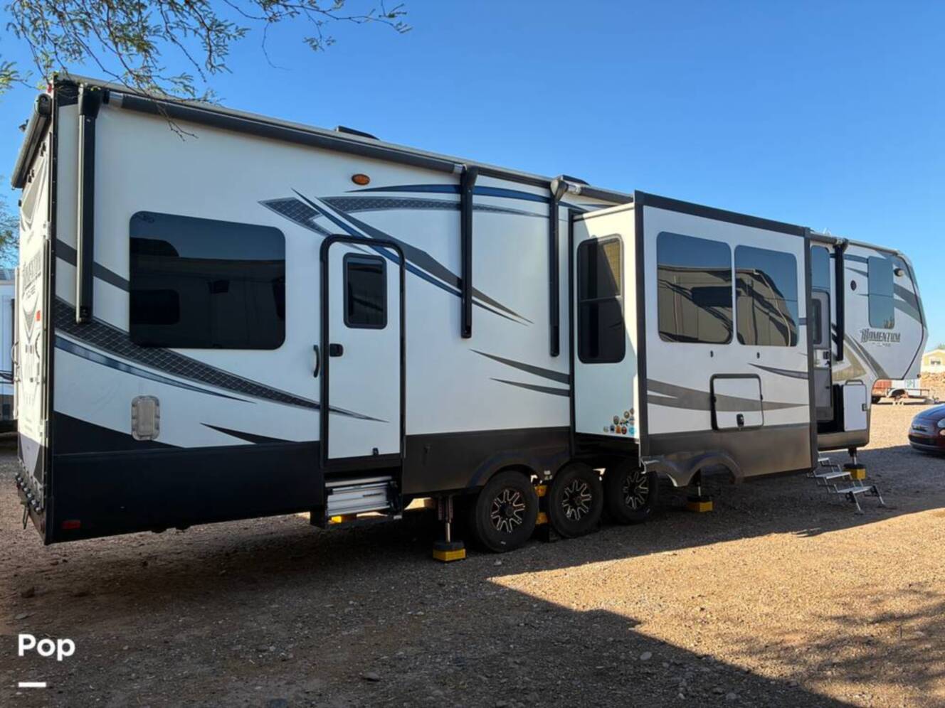 A photo of this 2015 Grand Design Momentum 388M