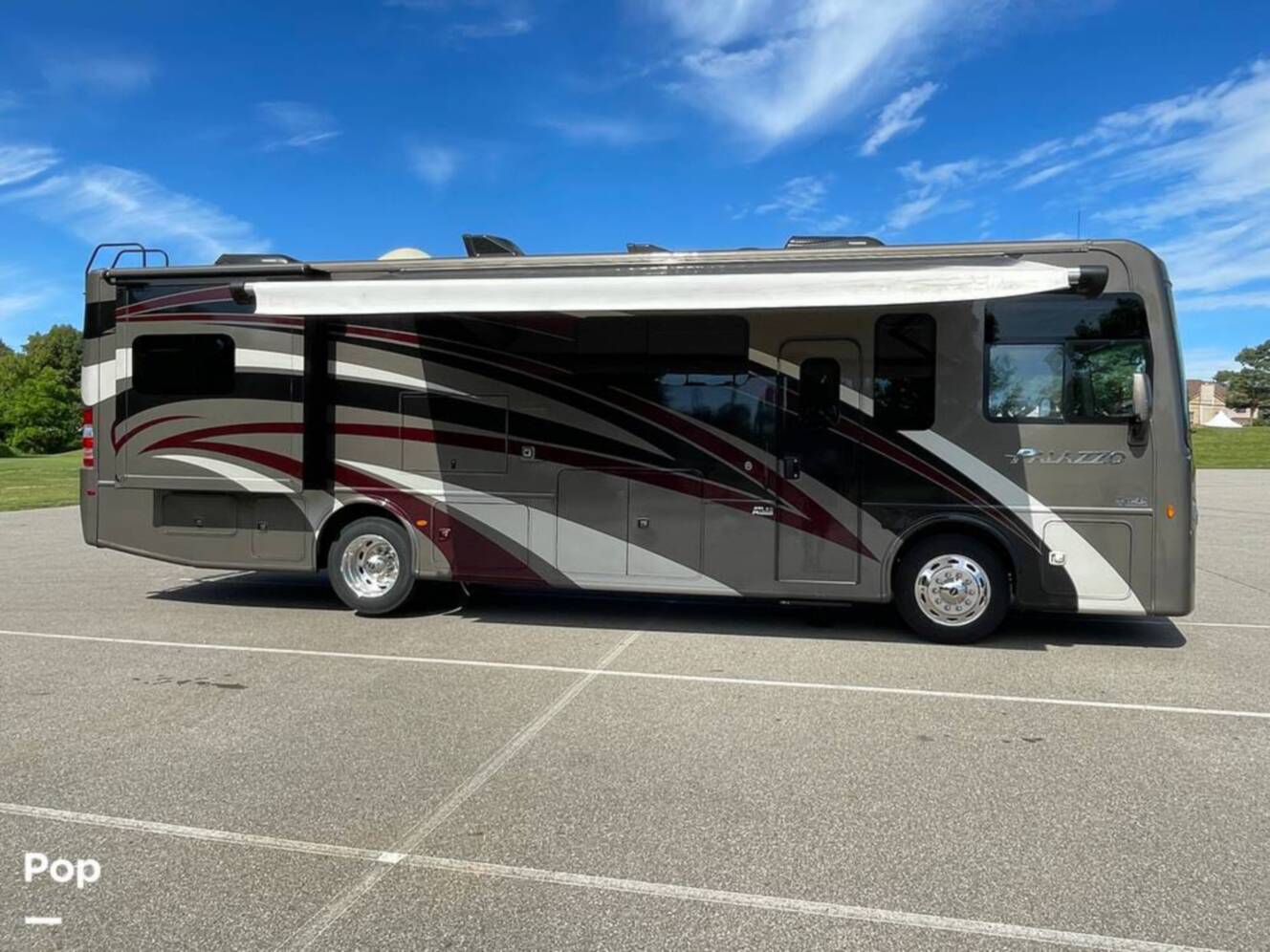 A photo of this 2019 Thor Motor Coach Palazzo 33.2