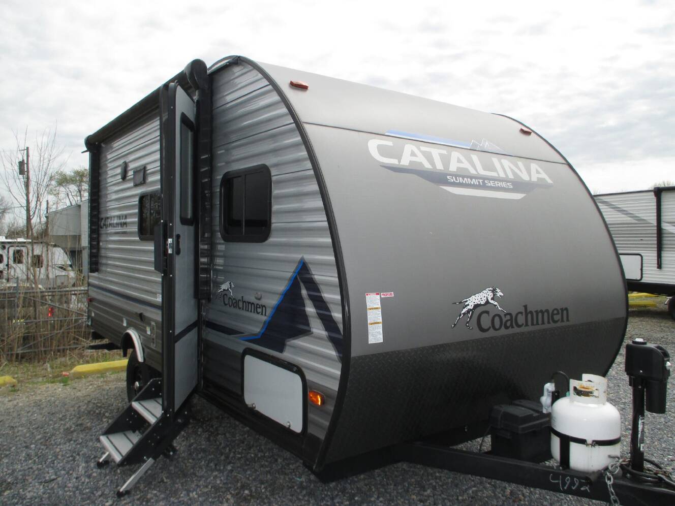 A photo of this 2023 Coachmen Catalina Summit Series 7 164BH East-West Queen, Bunk Be
