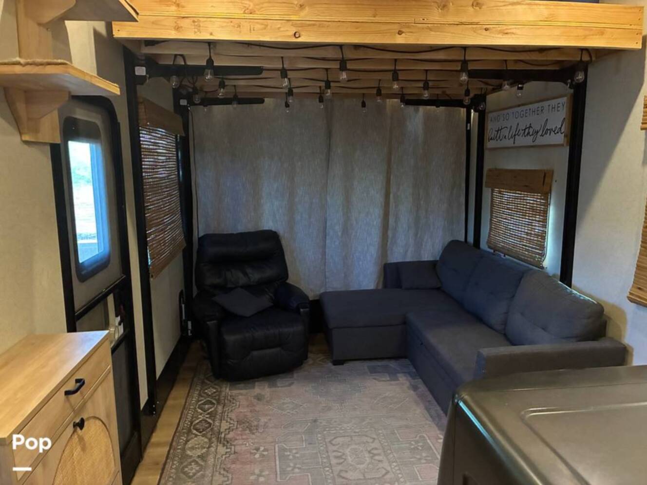 A photo of this 2015 Grand Design Momentum 388M