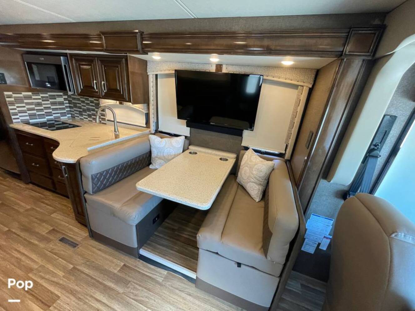 A photo of this 2019 Thor Motor Coach Palazzo 33.2