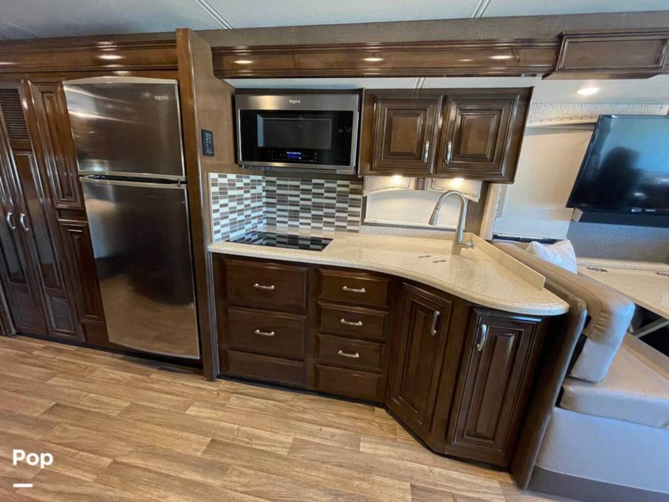 A photo of this 2019 Thor Motor Coach Palazzo 33.2