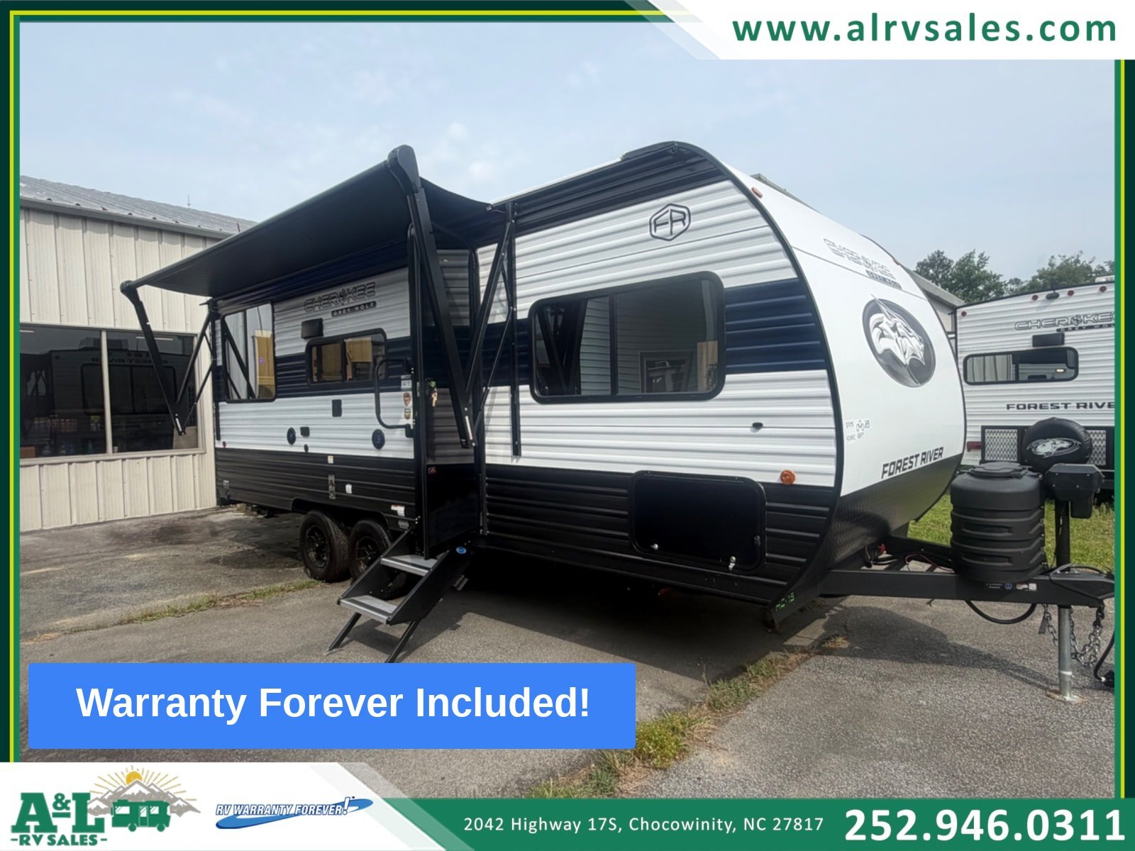 2026 Forest River Cherokee Grey Wolf 20RDSE in chocowinity NC