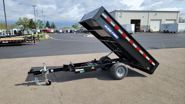 2026 Sure-Trac 4.5'X8' 3K Single Ram / Charger / Dump Trailer in Delphos, OH