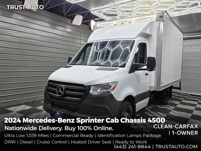 2024 Mercedes-Benz Sprinter Cab Chassis in Sykesville, MD