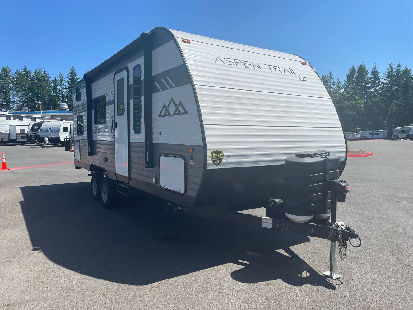 A photo of this 2023 Dutchmen ASPEN TRAIL LE 21BHWE