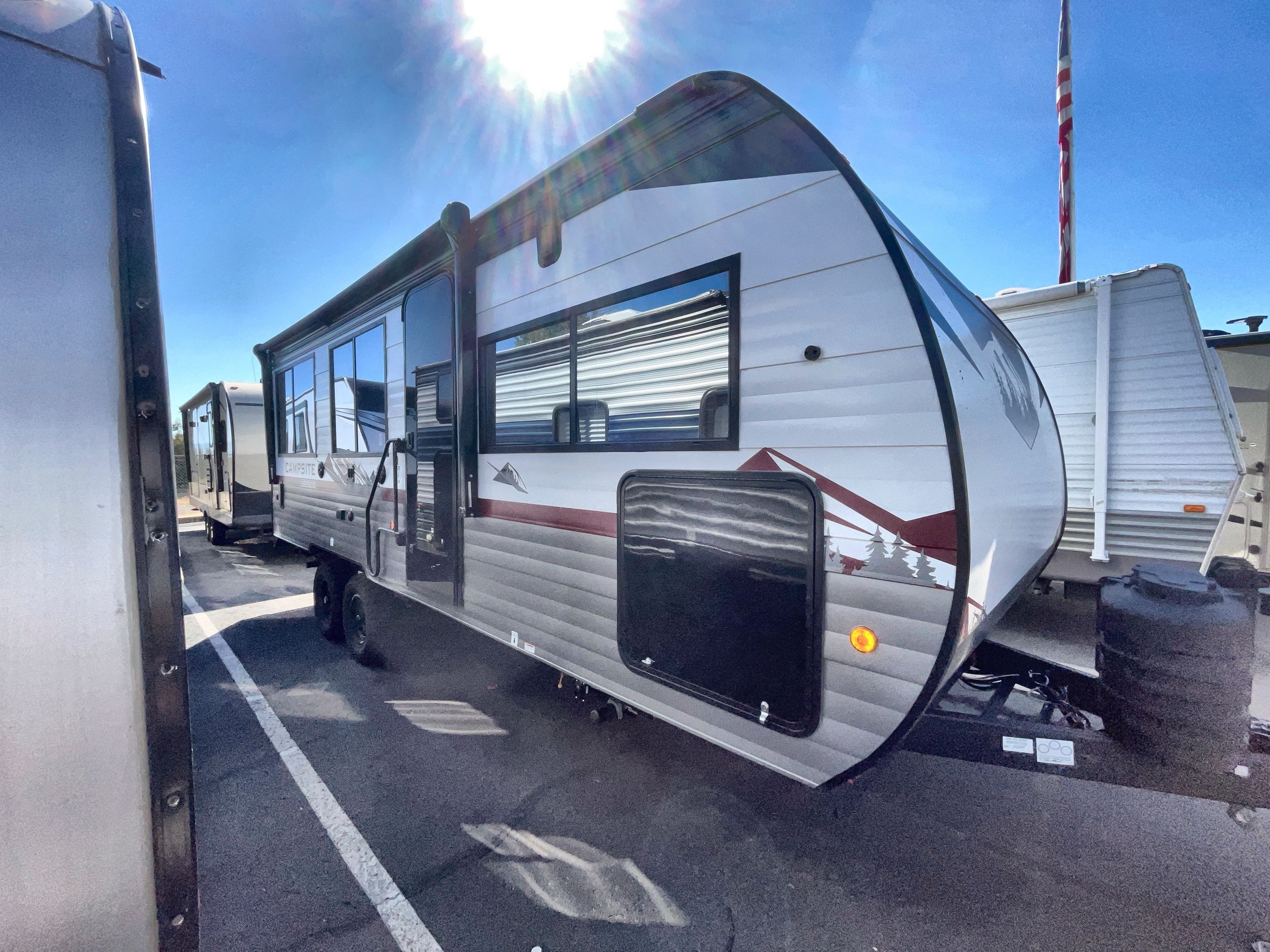 2026 Forest River CAMPSITE RESERVE 19KR Travel Trailer Toy Hauler RV