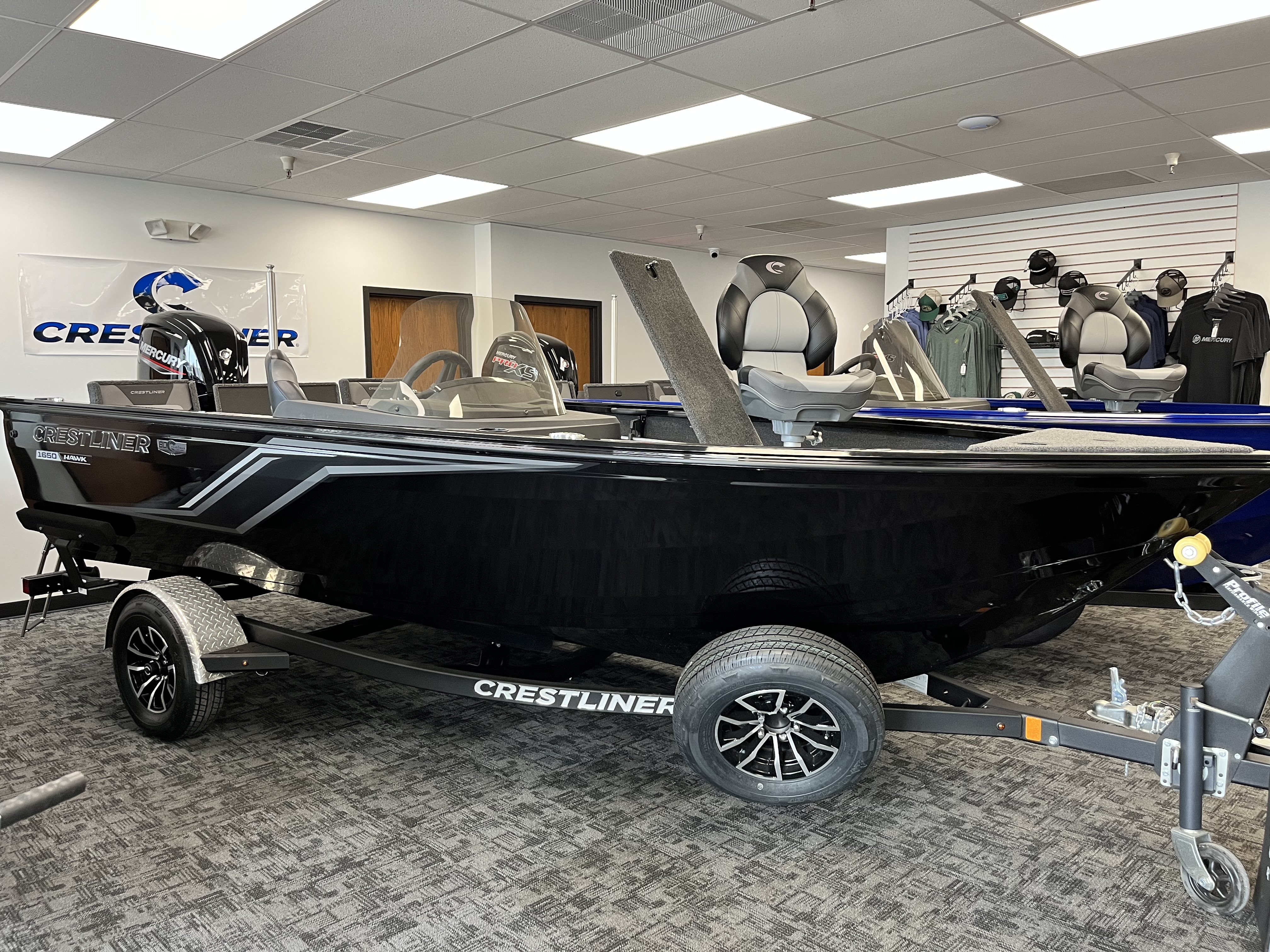 2026 Crestliner 1650 Hawk Side Console 1750 WT JS in pine island MN