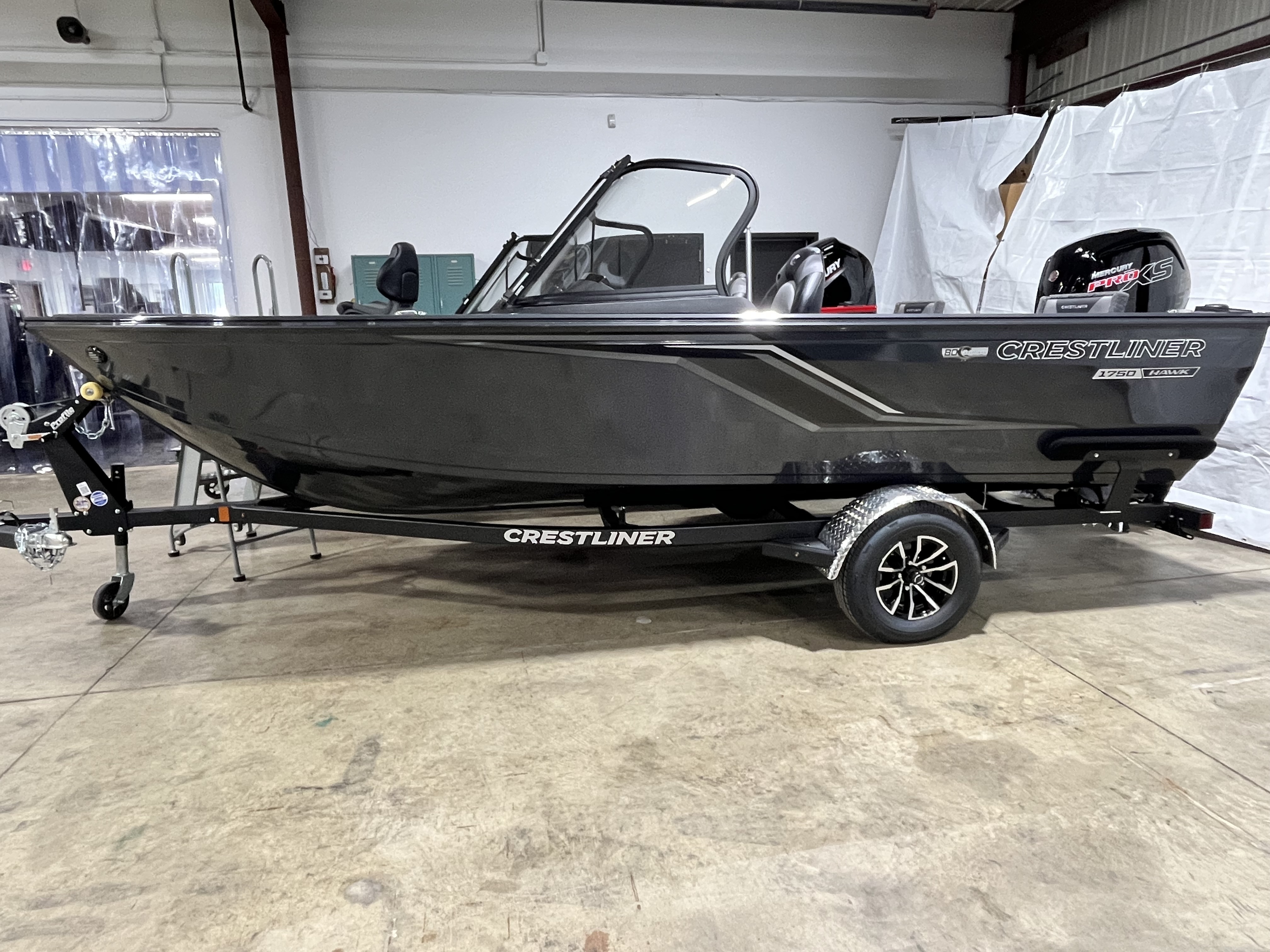2026 Crestliner 1750 HAWK WT JUMPSEAT 1750 FISH HAWK in pine island MN