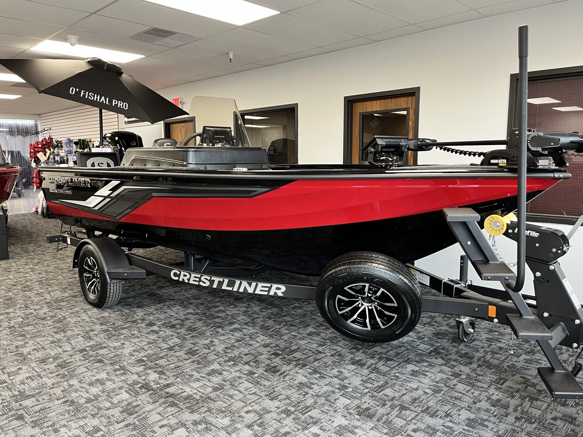 2026 Crestliner 1750 Fish Hawk Side Console 1750 WT in pine island MN