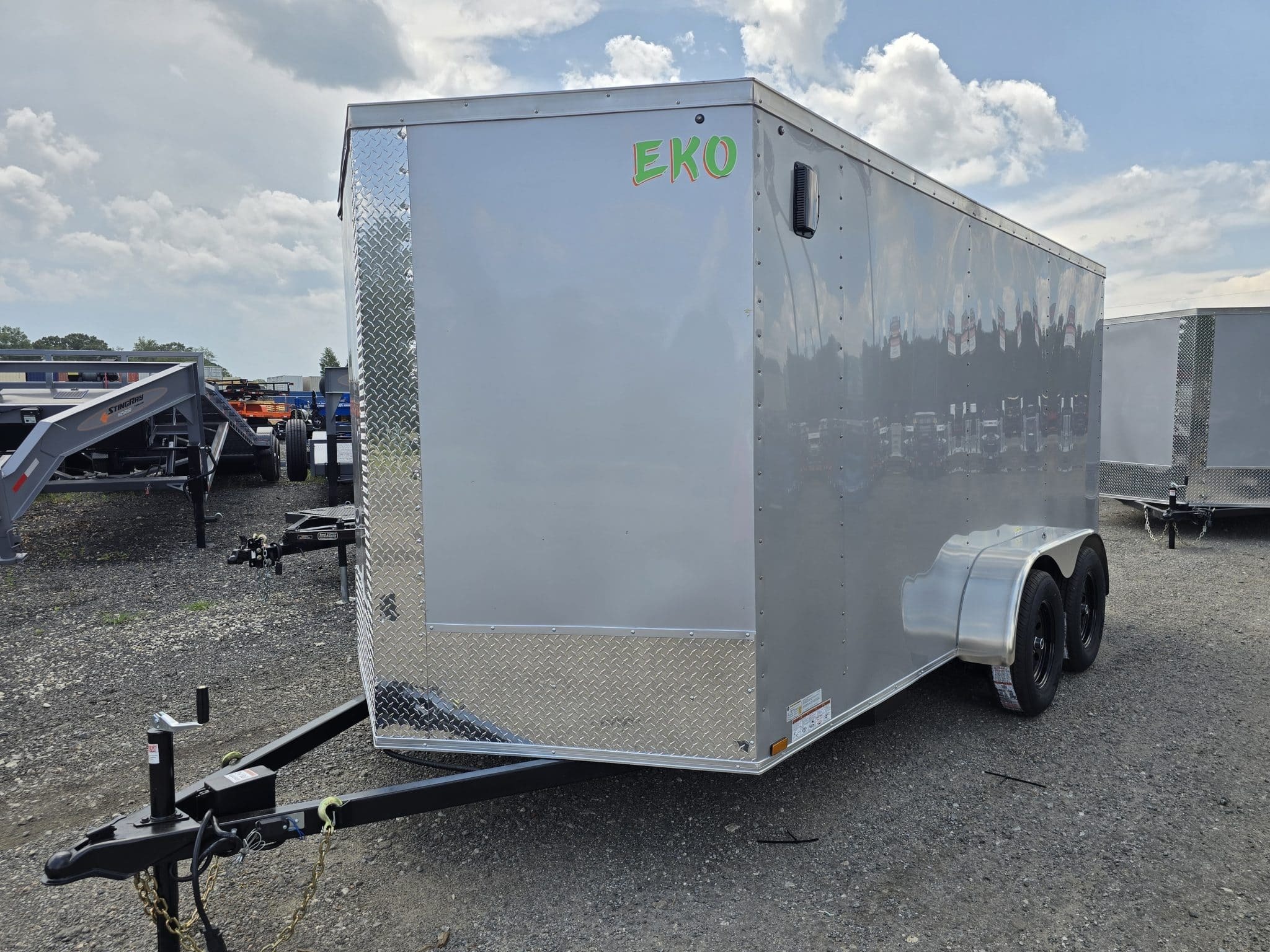2026 arisingtrailers 7x14 EKO Tandem Axle 7K Enclosed Trailer in Byron, GA