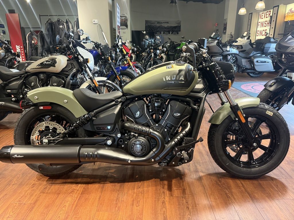 2026 Indian Motorcycle Scout Bobber Limited +Tech Moss Green Smoke LIMITED + TECH in Saint Petersburg, FL