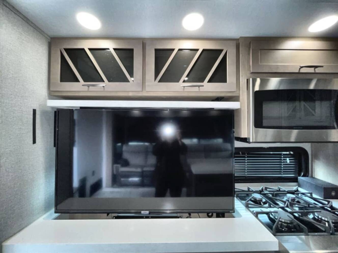 A photo of this 2023 Grand Design MOMENTUM M-CLASS 410CL
