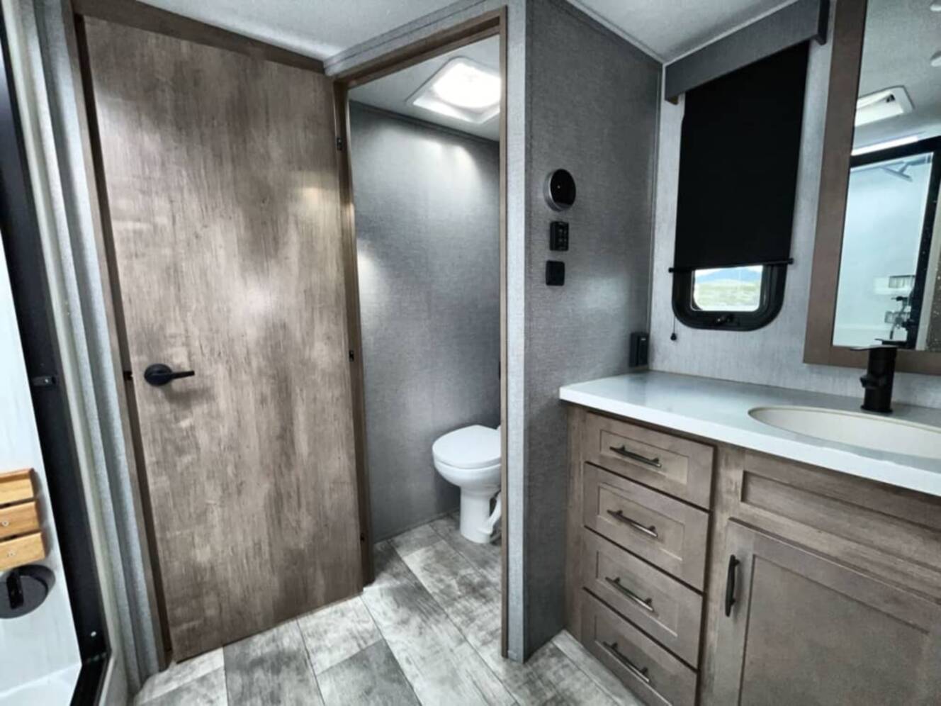 A photo of this 2023 Grand Design MOMENTUM M-CLASS 410CL