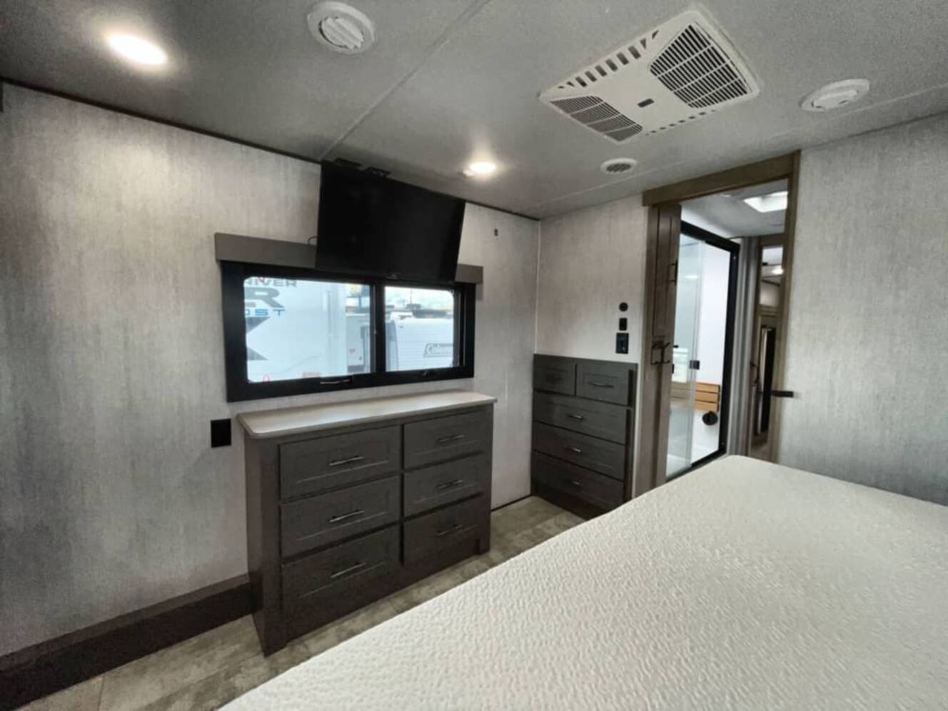 A photo of this 2023 Grand Design MOMENTUM M-CLASS 410CL