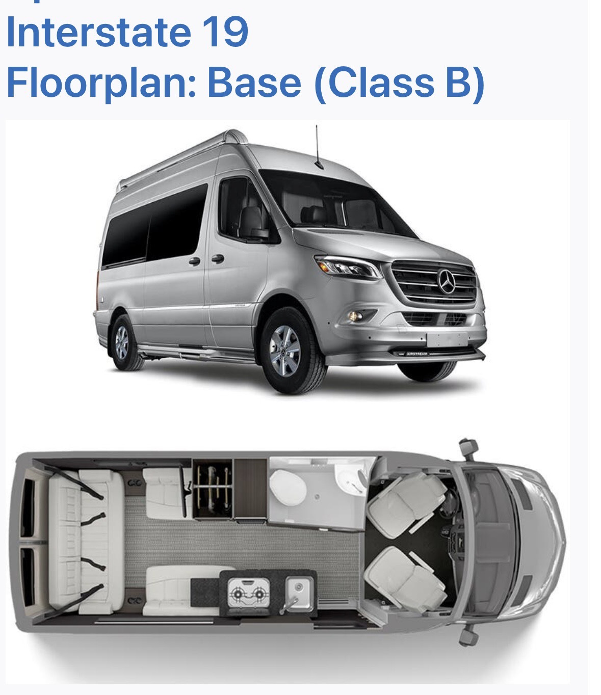 2021 Airstream SPRINTER SAND PEARL in greensboro NC