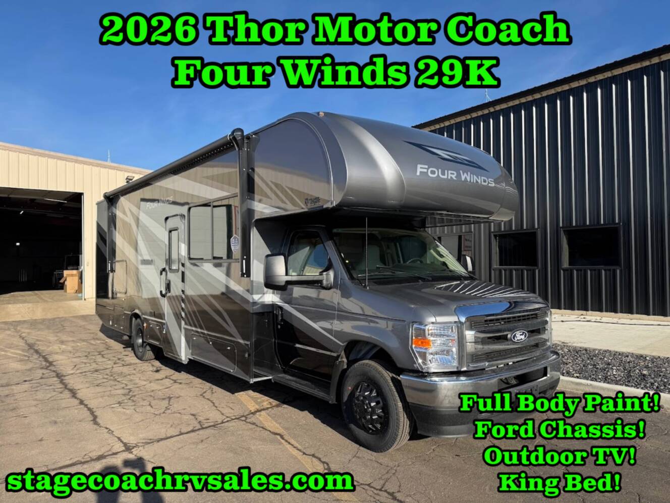 A photo of this 2026 Thor Motor Coach FOUR WINDS 29K