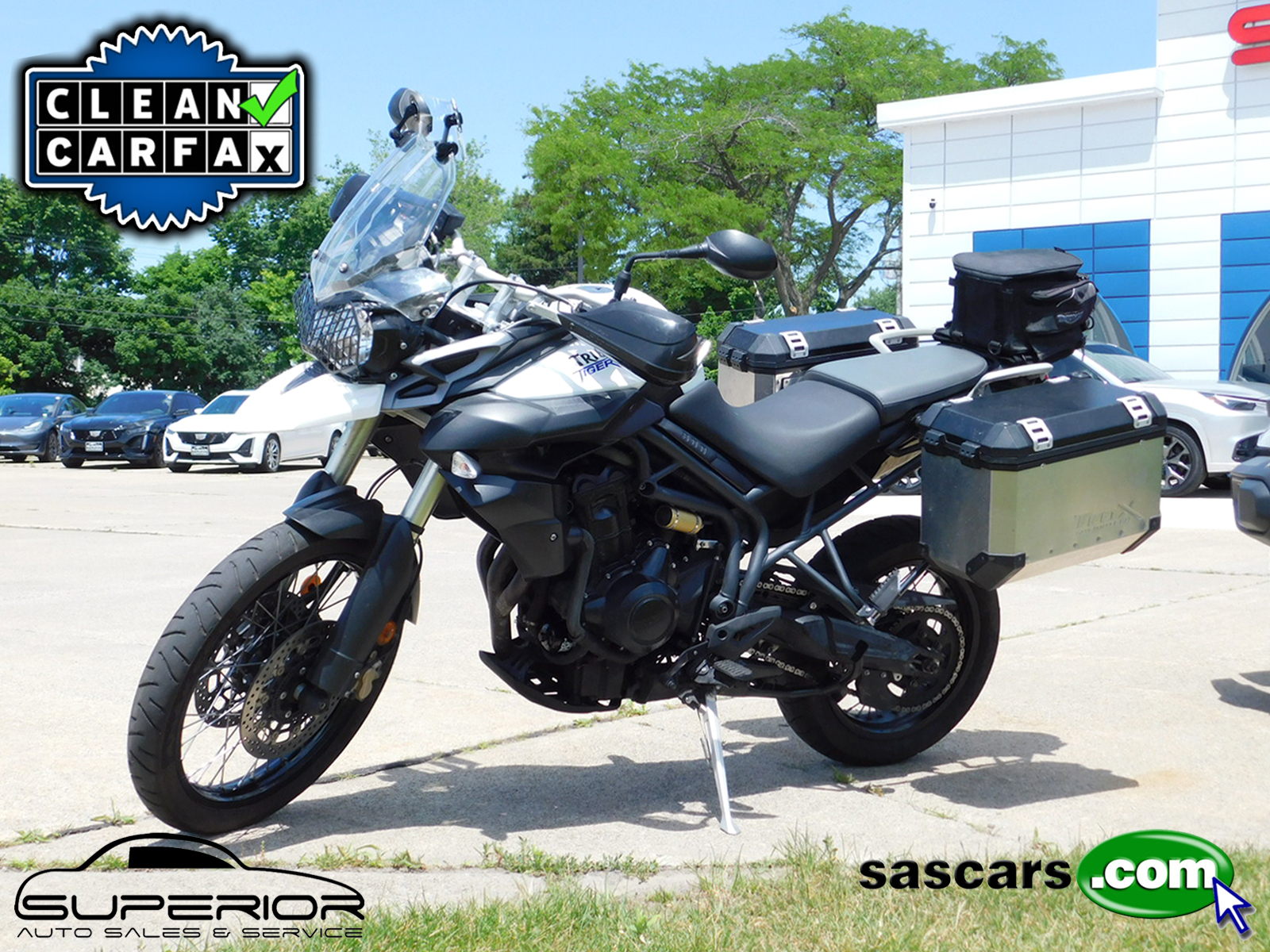 2012 Triumph TIGER 800 XC Dual Sport motorcycle