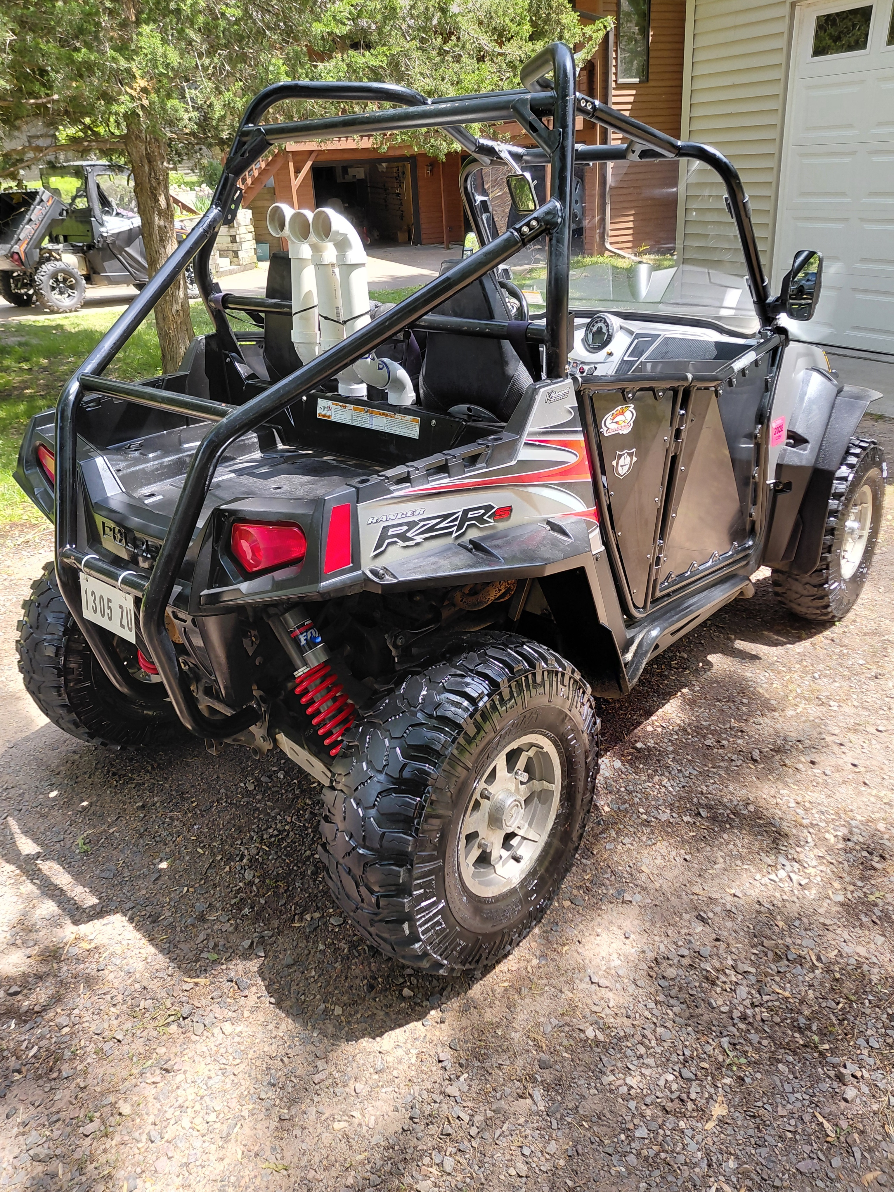 2009 Polaris RZR S 800 INDY RED Recreation/Utility ATV