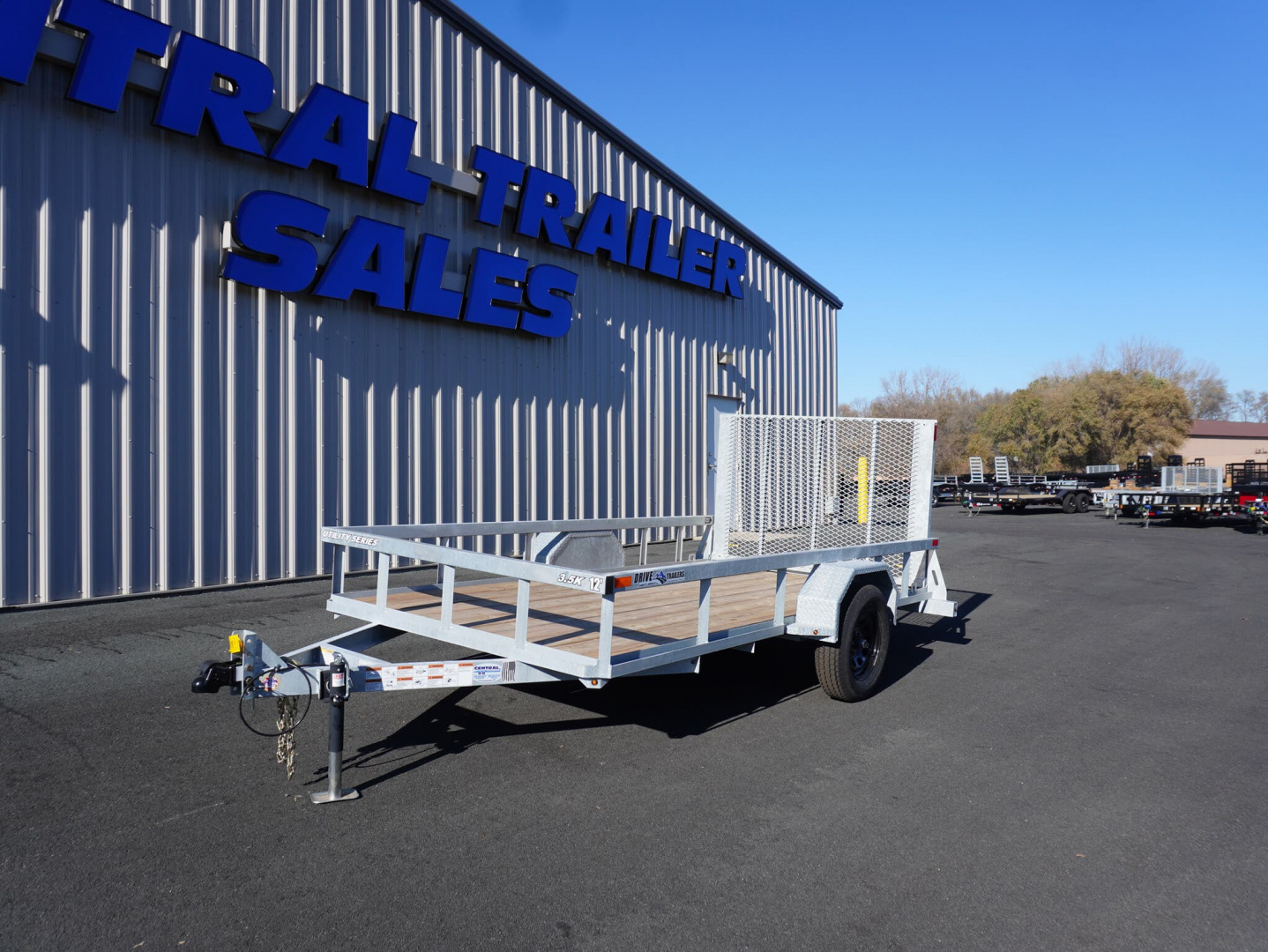 2026 Drive Trailers 6x12ft Galvanized Utility in Jordan, MN