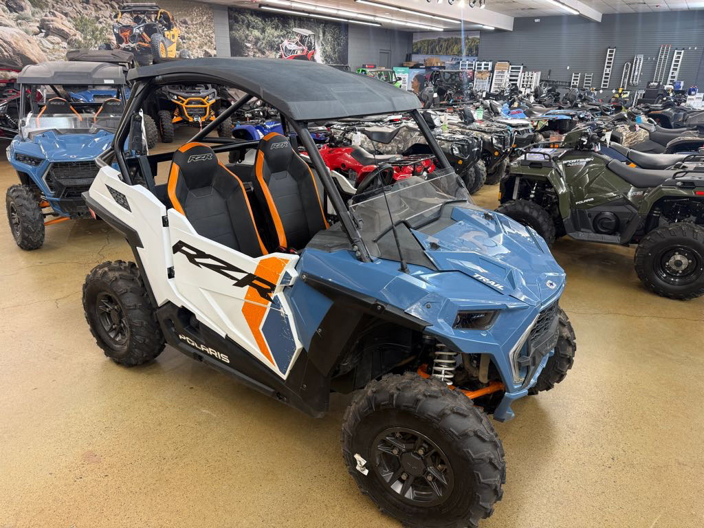 2024 Polaris RZR Trail Ultimate - Storm Blue / White Lightning. in grand junction CO