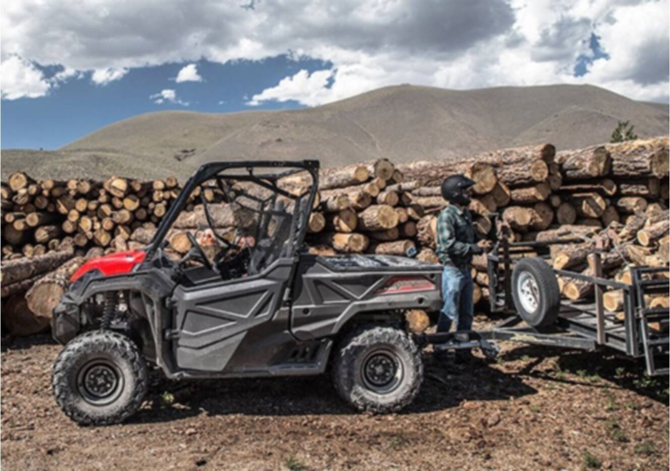 A photo of this 2016 Honda Pioneer 1000-5 Deluxe