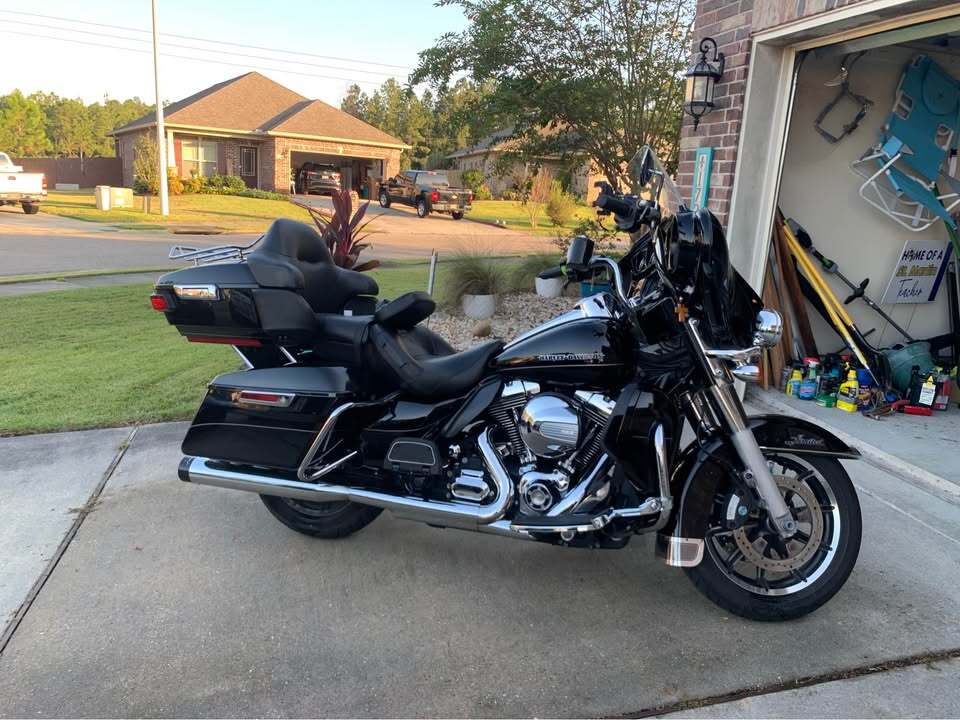 Black Harley-Davidson Electra Glide Motorcycles For Sale in