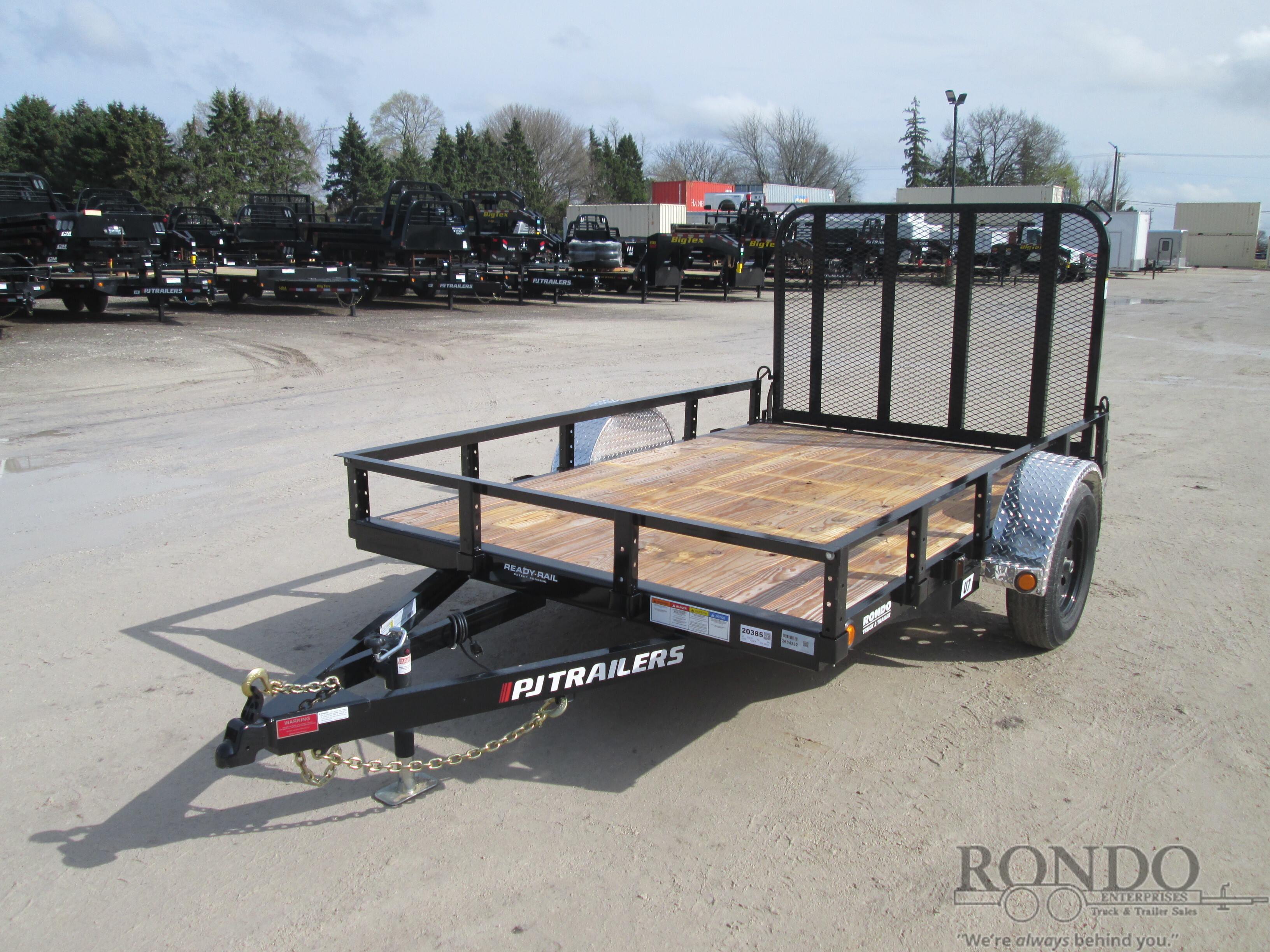 2026 PJ Trailer U7 Single Axle Utility U721031DSFK in Sycamore, IL