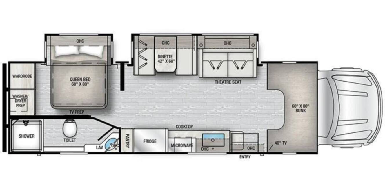 A photo of this 2025 Forest River East to West Entrada 2600DS
