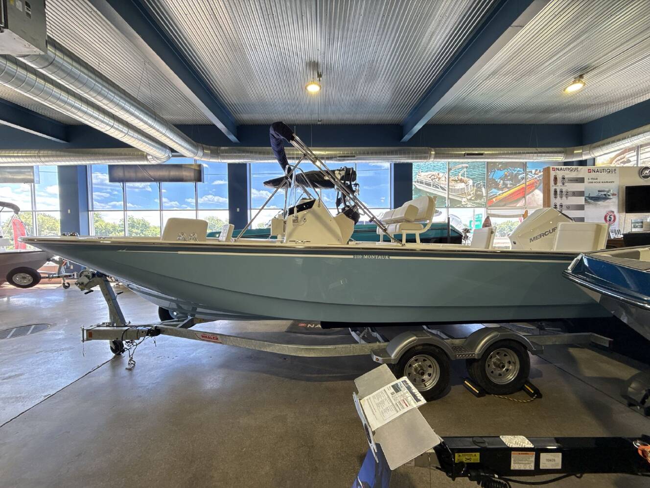 A photo of this 2026 Boston Whaler 210 Montauk