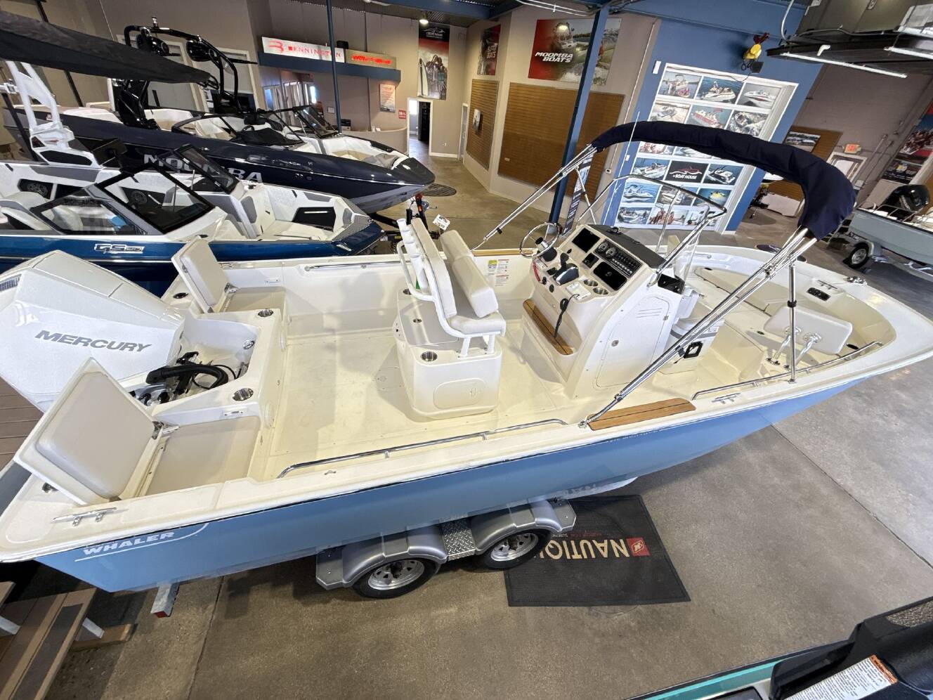 A photo of this 2026 Boston Whaler 210 Montauk