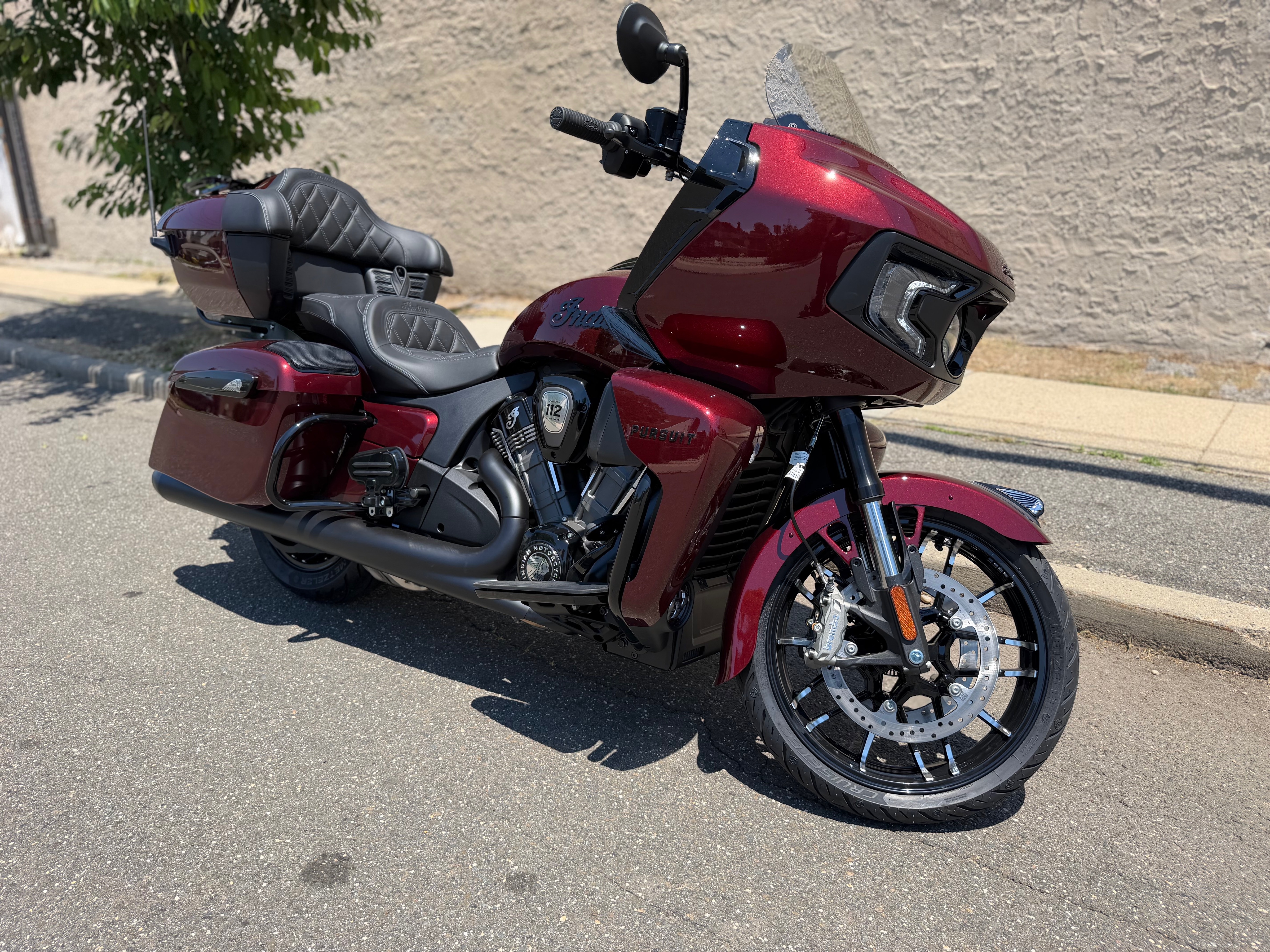 2026 Indian Motorcycle Pursuit® Dark Horse® with 112 and Powerband Audio Pac DARK HORSE in Mineola, NY