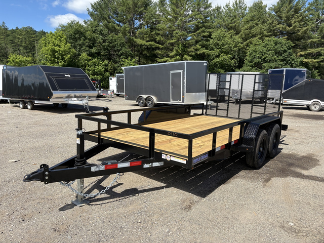 2026 TRIPLE CROWN 7X14 10K Tandem Axle Utility W/Ramp Gate in Turner, ME