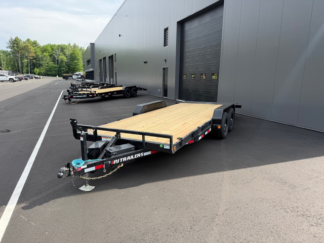 2027 PJ 7X20 Powder Coated 10K Hydraulic Quick Tilt Equipm in Loudon, NH