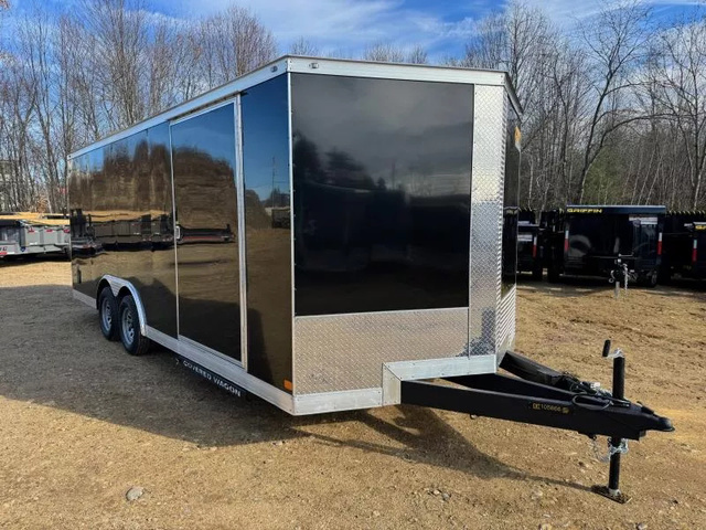 2026 COVERED WAGON 8.5x20 Enclosed 7K Cargo Trailer w/PolyCore & Barn in Loudon, NH
