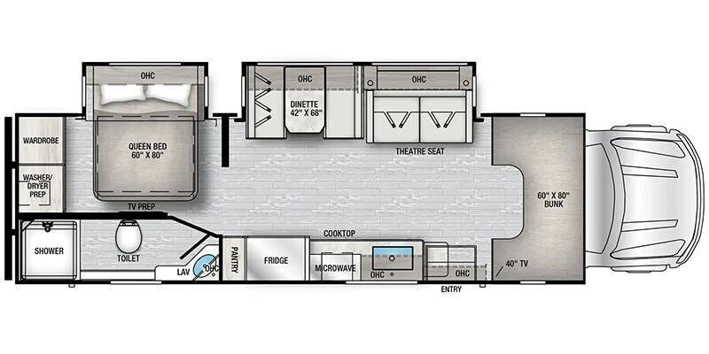 A photo of this 2025 Forest River East to West Entrada 2600DS