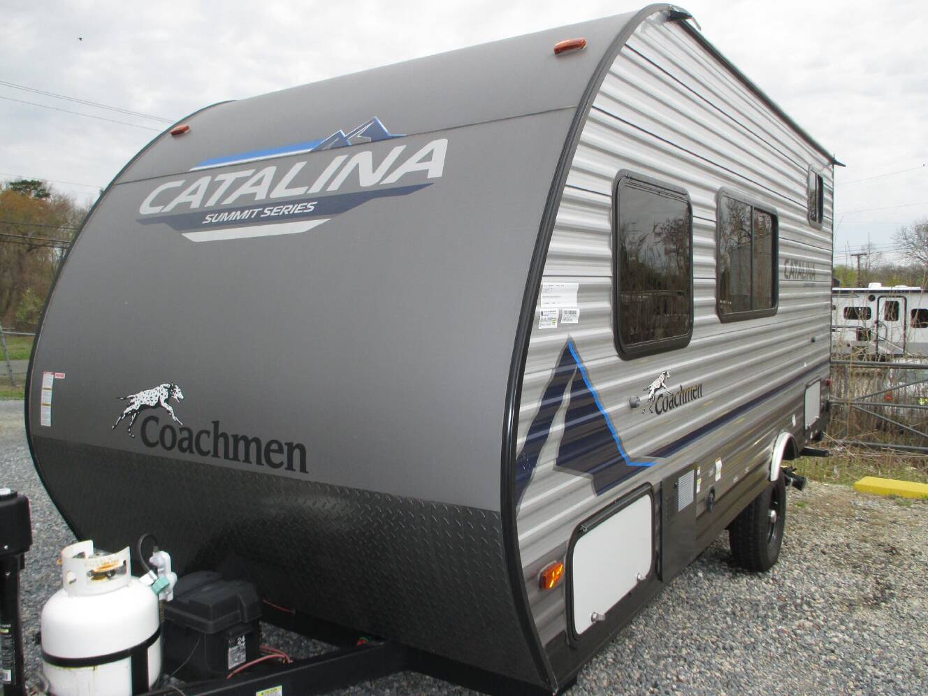 A photo of this 2023 Coachmen Catalina Summit Series 7 164BH East-West Queen, Bunk Be