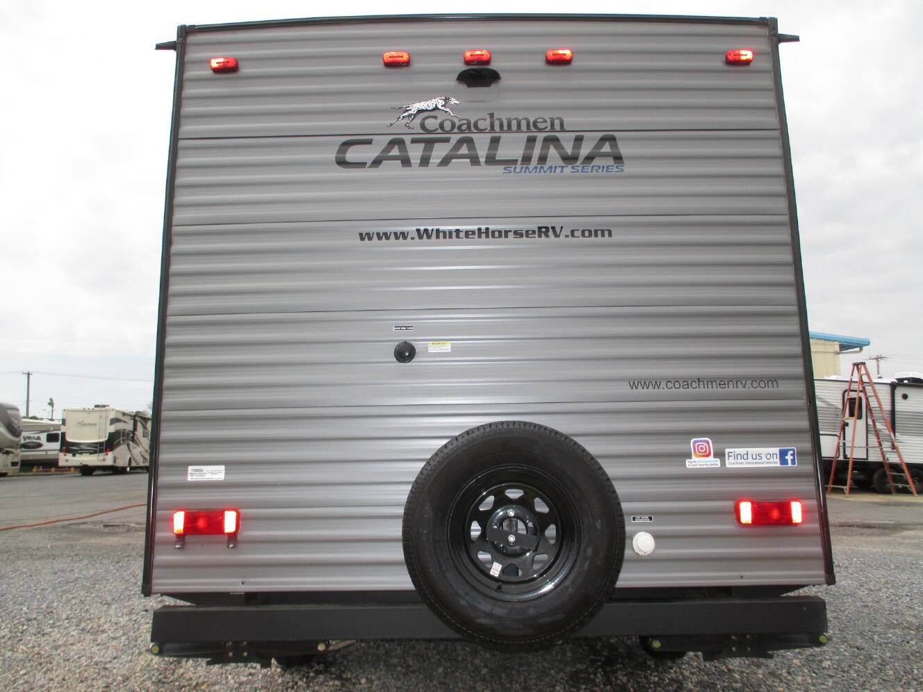 A photo of this 2023 Coachmen Catalina Summit Series 7 164BH East-West Queen, Bunk Be