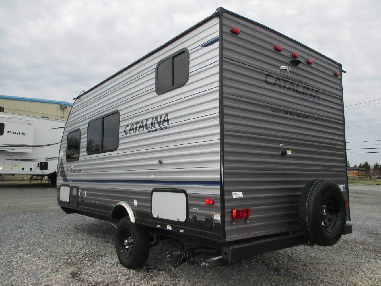 A photo of this 2023 Coachmen Catalina Summit Series 7 164BH East-West Queen, Bunk Be