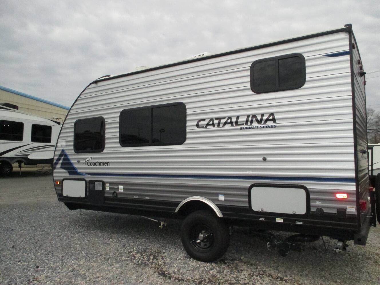 A photo of this 2023 Coachmen Catalina Summit Series 7 164BH East-West Queen, Bunk Be