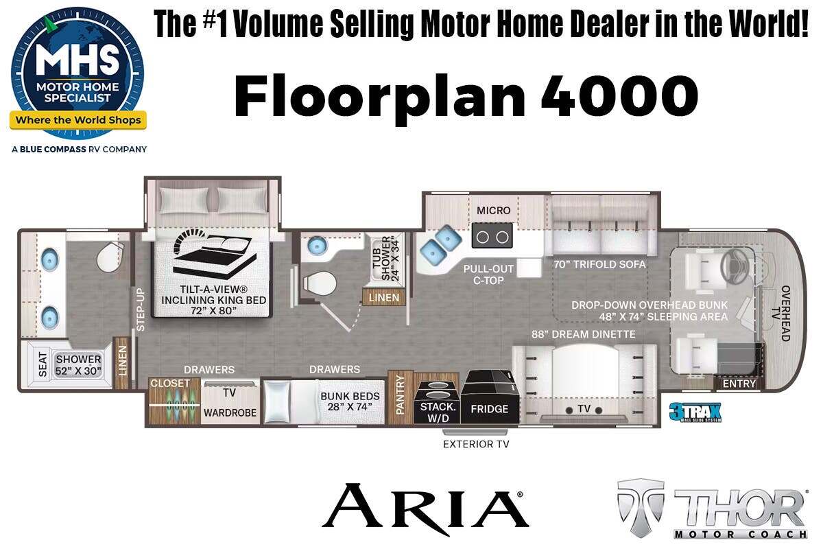 2027 Thor Motor Coach Aria 4000 in alvarado TX