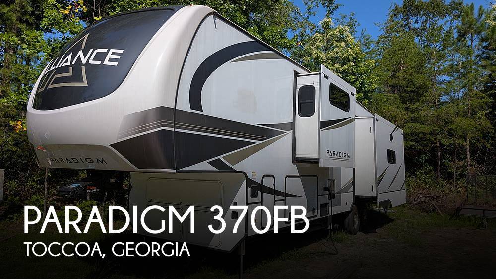 2024 Alliance Rv Paradigm 370FB RV