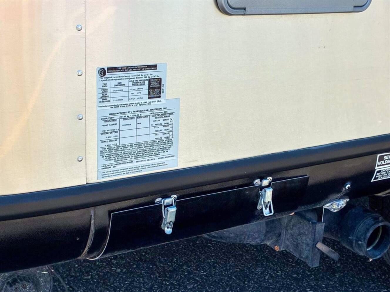 A photo of this 2017 Airstream Basecamp 16