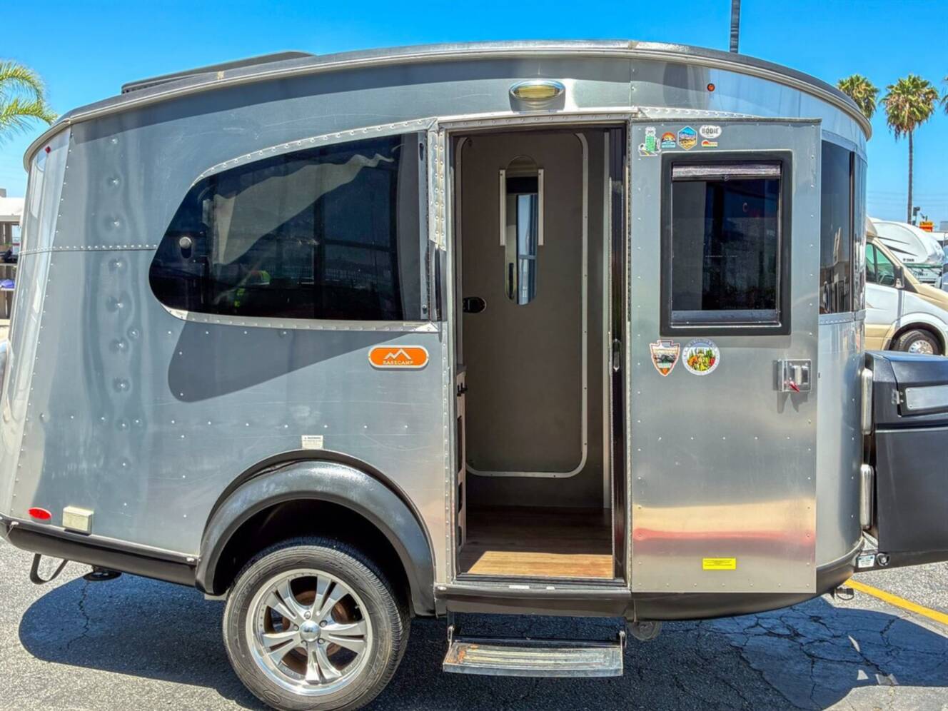 A photo of this 2017 Airstream Basecamp 16