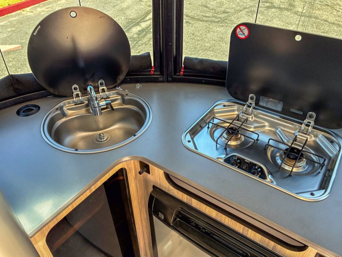 A photo of this 2017 Airstream Basecamp 16